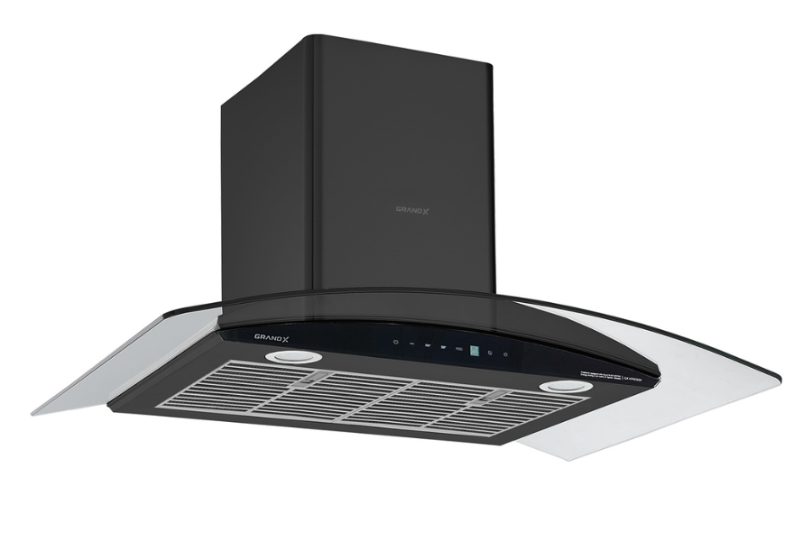 Máy hút mùi GrandX GX H90C62B áp tường