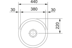 Chậu rửa Franke lux 610 1 hộc tròn