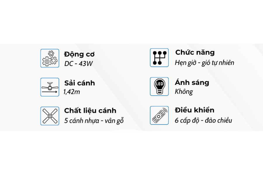 Quạt trần Klasse 56KSA 904