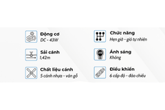 Quạt trần Klasse 56KSA 904
