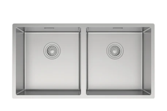Chậu rửa chén Inox Hafele Satin R10 HS24-SSN2S-870 567.24.437