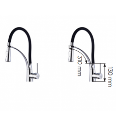 Vòi rửa chén Kaff KF-FC9103