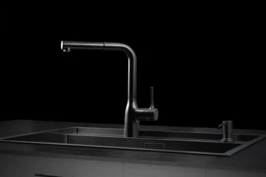 Vòi rửa chén Nobili MANIA NB216LTB nóng lạnh