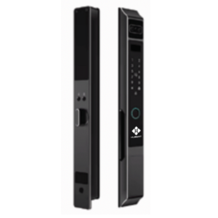 Khóa vân tay cửa nhôm Hubert HB CN85F Luxury App wifi, Face ID