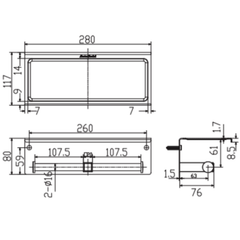 Móc treo giấy vệ sinh American Standard WF-0499