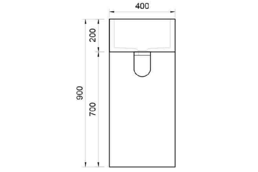 Chậu lavabo Kanly MAR73CV đá tự nhiên