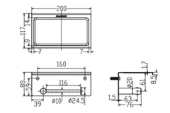 Móc treo giấy vệ sinh American Standard WF-1498
