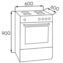 Bếp gas kết hợp lò nướng Kaff KF-FRT6604GAC