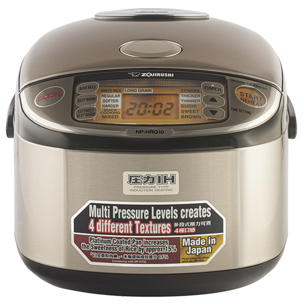 Nồi cơm điện tử cao tần Zojirushi NP-HRQ10-XT 1.0L