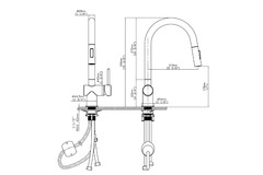 Vòi rửa bát Kluger KLF0008SC