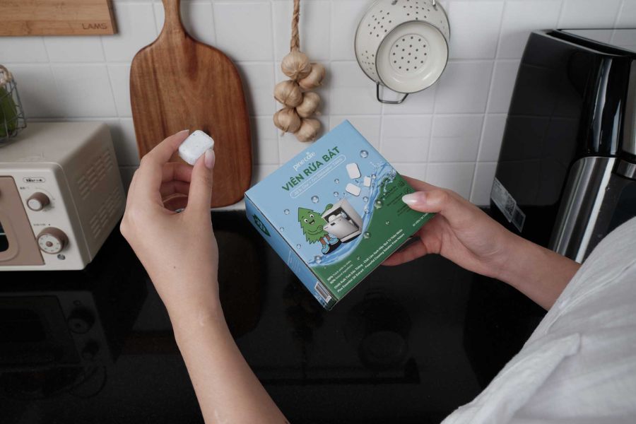 Viên rửa bát hữu cơ Pine Care 8GR-30 loại 30 viên/1 hộp 8gr/1 viên