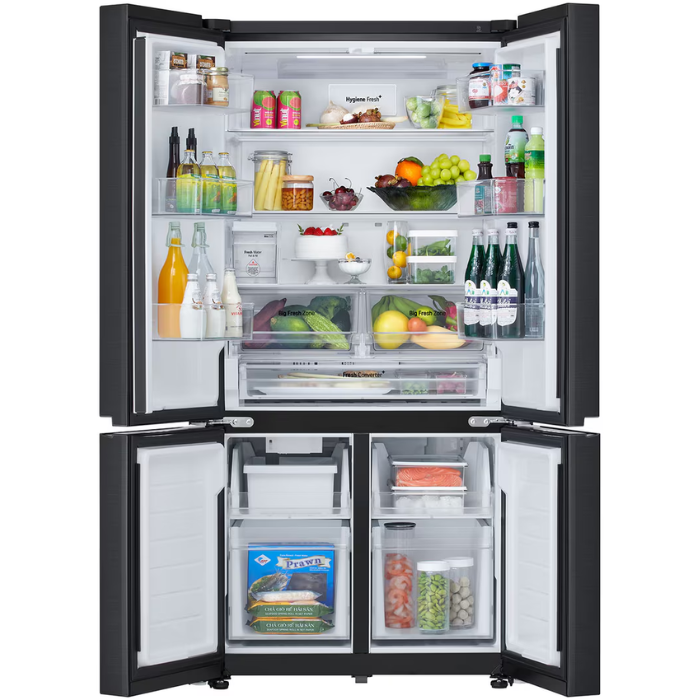 Tủ lạnh LG LFB58BLMA French Door màu đen lì 574L