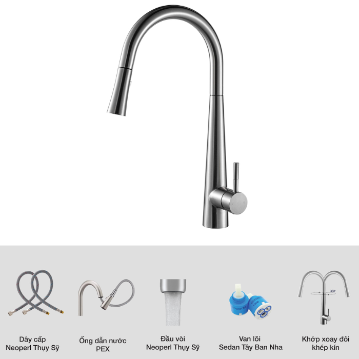 Vòi rửa bát Kluger KLF0009S