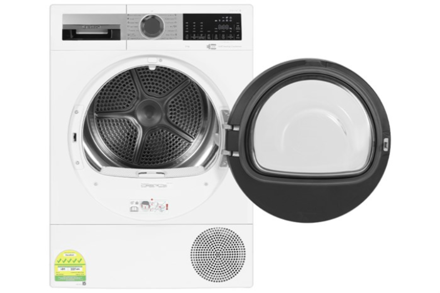 Máy sấy bơm nhiệt Bosch 9 kg WQG24570SG Series 6