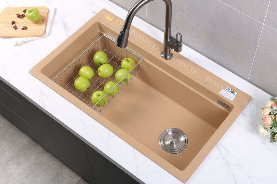 Chậu rửa chén Bossco BC-B9052VK 1 hộc