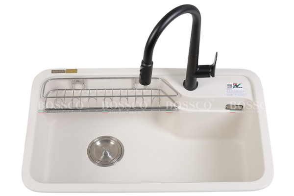 Chậu rửa chén Bossco BC-KT8150TKS 1 hộc