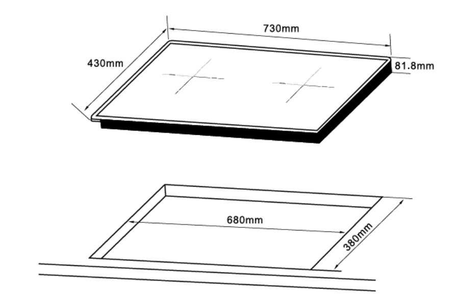 Bếp từ Hafele HC-I73242B 536.61.857