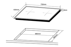 Bếp từ Hafele HC-I73242B 536.61.857