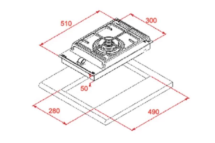 Bếp ga Teka Cocina GZC 31339 XBD BK 112570181