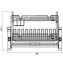 Kệ chén dĩa di động Eurogold EVI990LG