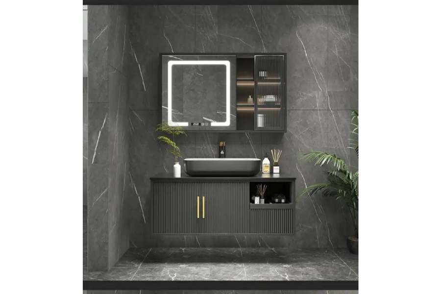 Tủ Lavabo Maamo MFT27-80 Kính thông minh