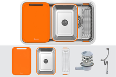 Chậu rửa bát Konox R50 Tari 8047SU