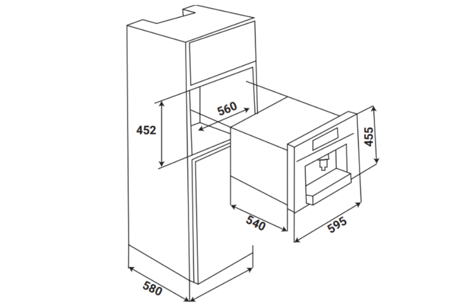Máy pha cà phê Kaff KF-CFN5945IN