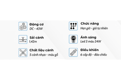 Quạt trần Klasse 56KSA 919B