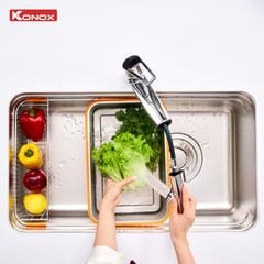 Vòi rửa bát Konox Kira Chrome