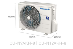 Máy lạnh Panasonic CU/CS-N9AKH-8 non-inverter 1 chiều 9.040 BTU 1 HP