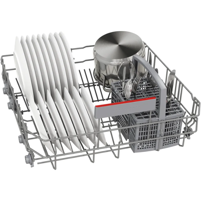 Máy rửa chén Bosch SMS4HMC25M độc lập Seri 4 màu đen