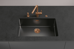 Chậu rửa chén Franke BXM 210/110-68 1 hộc mạ màu Anthracite