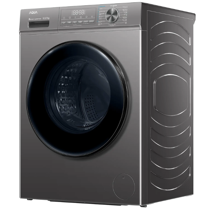 Máy giặt sấy Aqua AQD-AH1051J.PS Inverter giặt 10kg - sấy 7kg
