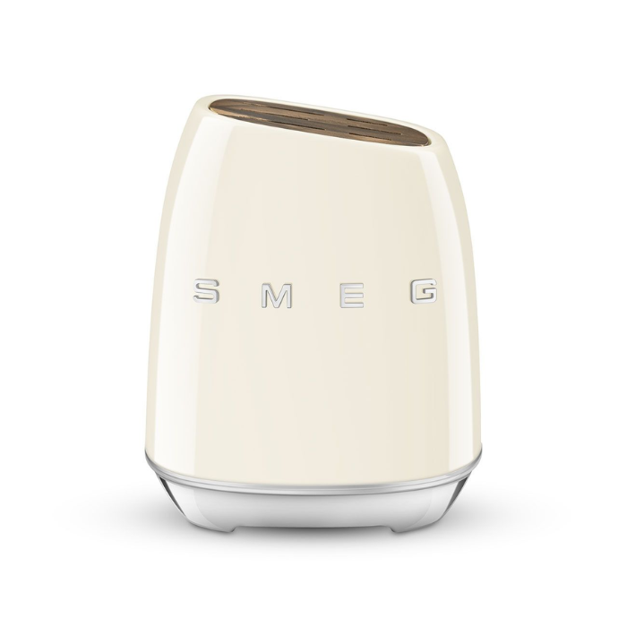 Bộ dao làm bếp 6 món Smeg KBSF02CR màu kem