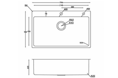 Chậu rửa chén Konox Turkey Sink STELO 790