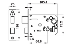 Khóa điện tử Hafele EL7200 912.05.714