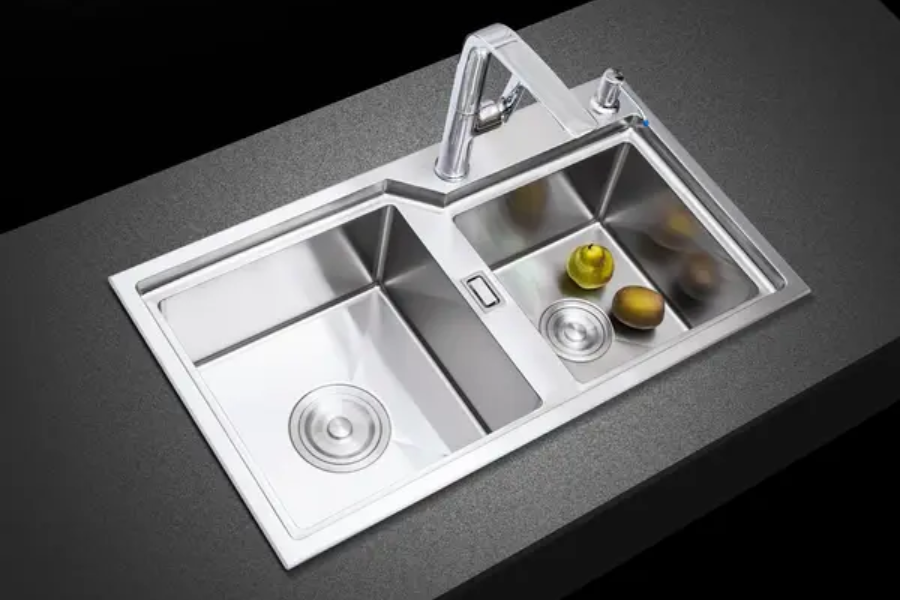 Chậu rửa chén Nobinox LUMIA NJ512 2 hộc