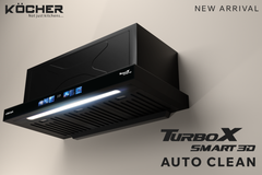 Máy hút mùi Kocher Turbo Smart 3D X3D-350D Auto Clean