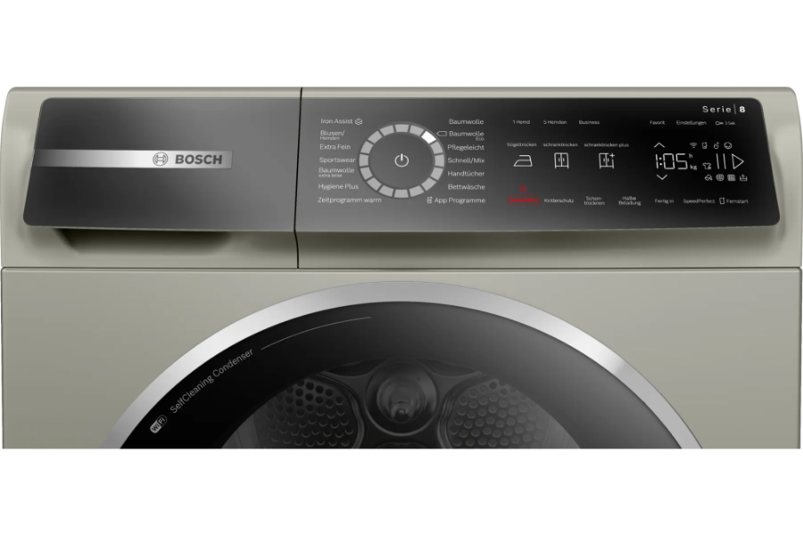 Máy sấy bơm nhiệt Bosch WQB246CX0 9kg