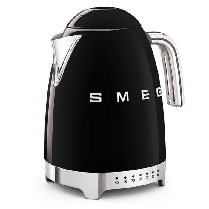 Ấm đun siêu tốc Smeg KLF04BLEU màu đen bóng