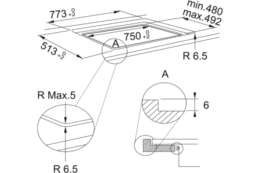 Bếp từ Franke FMY 808 / FP BK