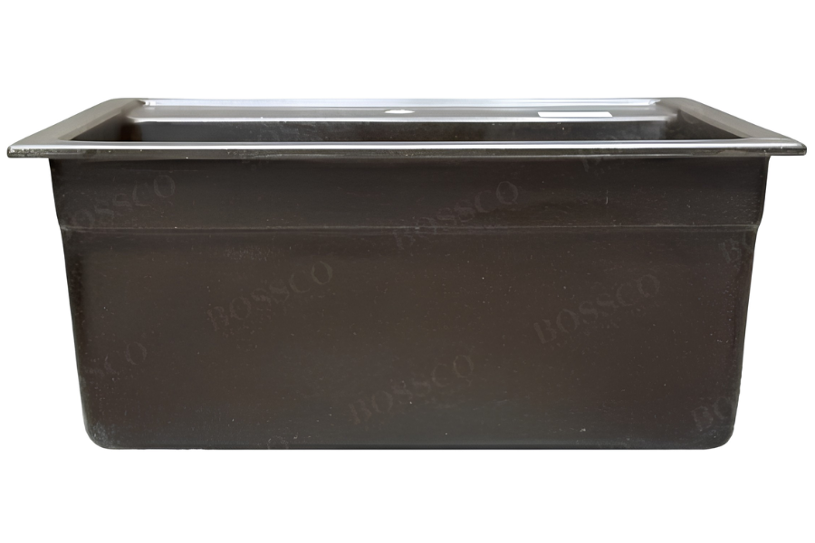 Chậu rửa chén Bossco BC-MT6050NKS 1 hộc nâu kim sa