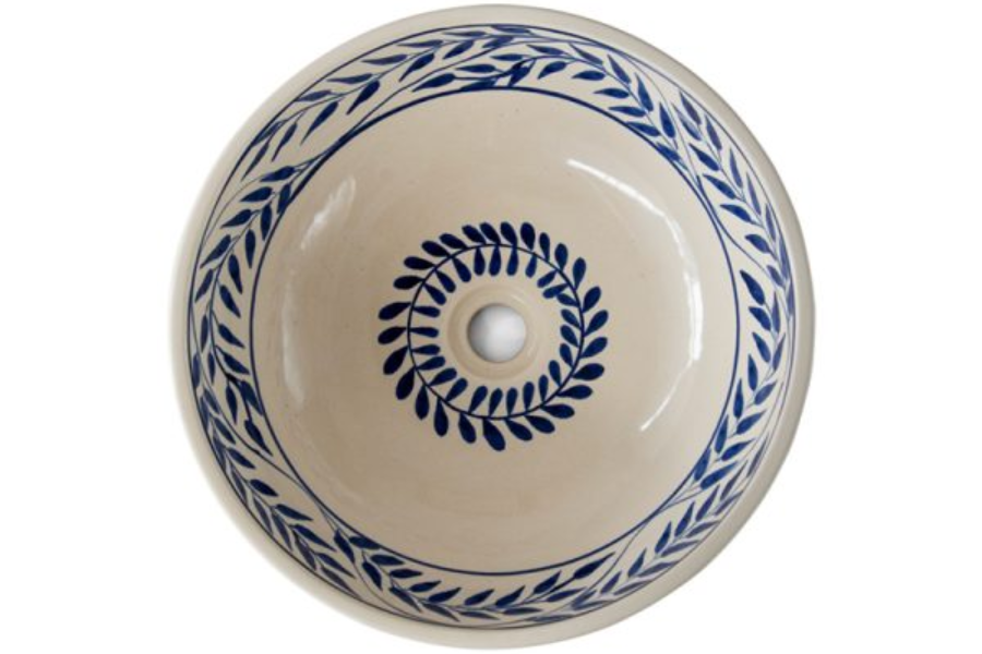 Chậu lavabo Kanly GV109 gốm mỹ thuật