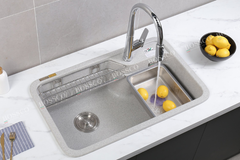 Chậu rửa chén Bossco BC-KT8150XKS 1 hộc