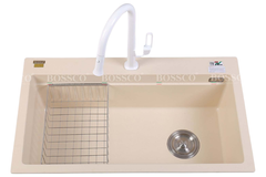 Chậu rửa chén Bossco BC-B9052KKS 1 hộc