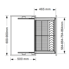 Giá bát đĩa GrandX XD.60S1