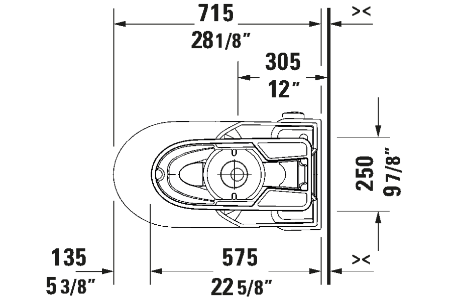 Nắp bồn cầu Duravit 0025290000 No.1