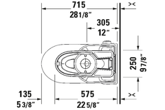 Nắp bồn cầu Duravit 0025290000 No.1