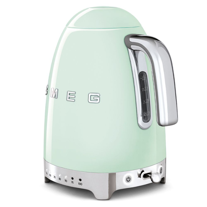 Ấm đun siêu tốc Smeg KLF04PGEU màu xanh lá pastel
