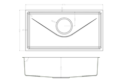 Chậu rửa chén Konox Tari 870SM